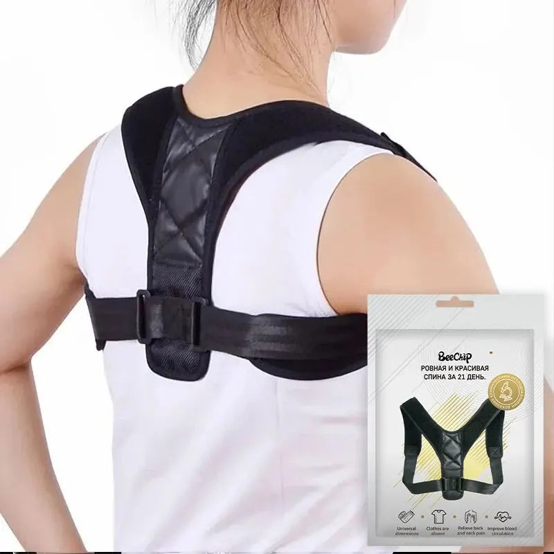Back Posture Correction Belt Hunchback Prevention Correction of Sitting Posture Unisex Breathable Body Shaping